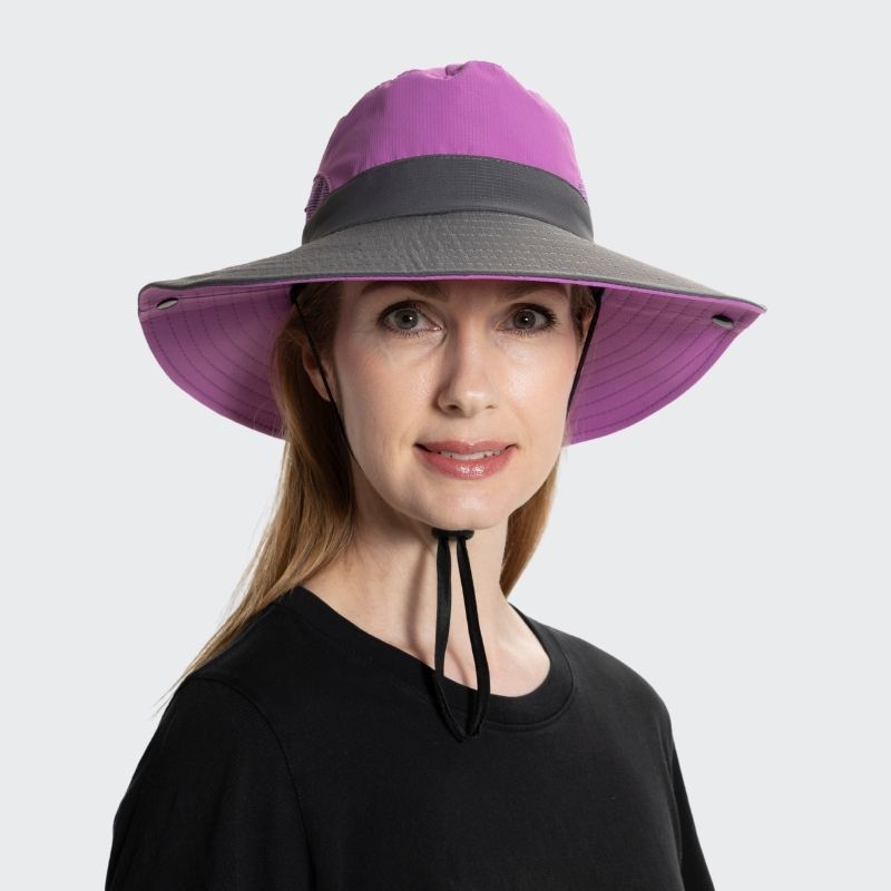Chapeau de soleil avec protection UV