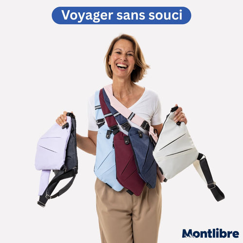 Sac à bandoulière anti-vol