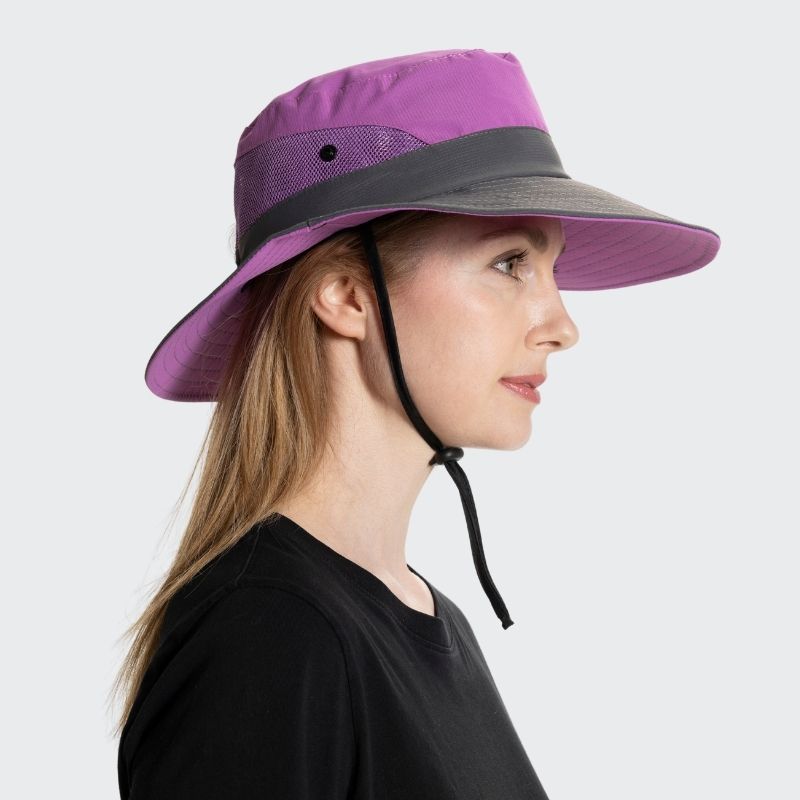 Chapeau de soleil avec protection UV