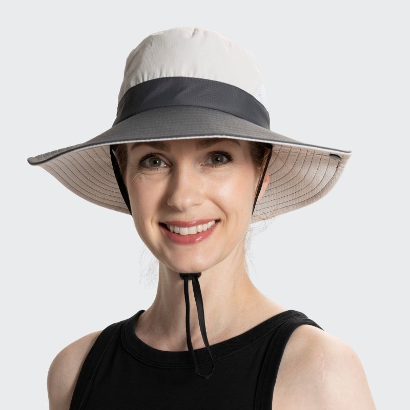 Chapeau de soleil avec protection UV