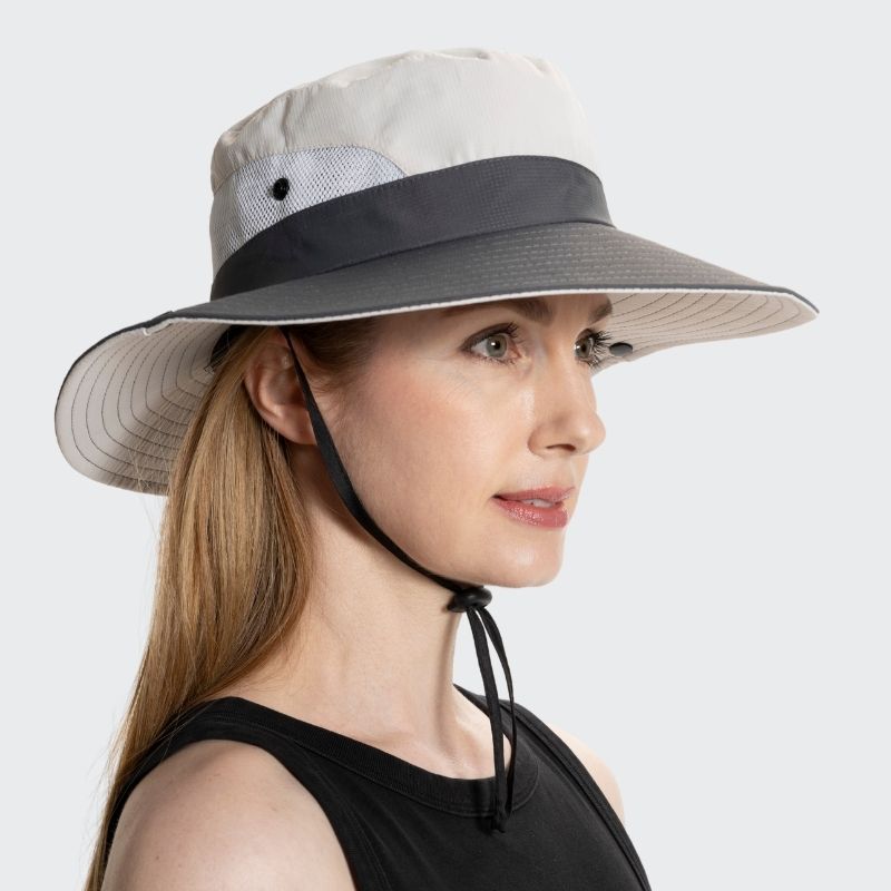 Chapeau de soleil avec protection UV