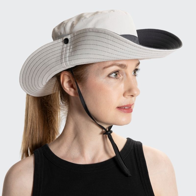 Chapeau de soleil avec protection UV