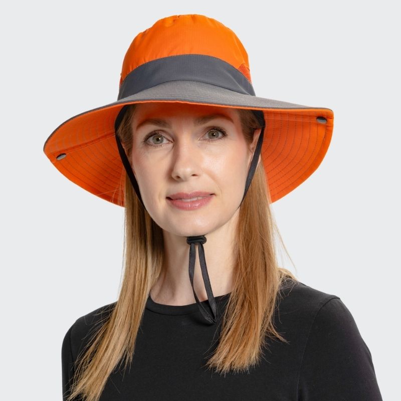 Chapeau de soleil avec protection UV