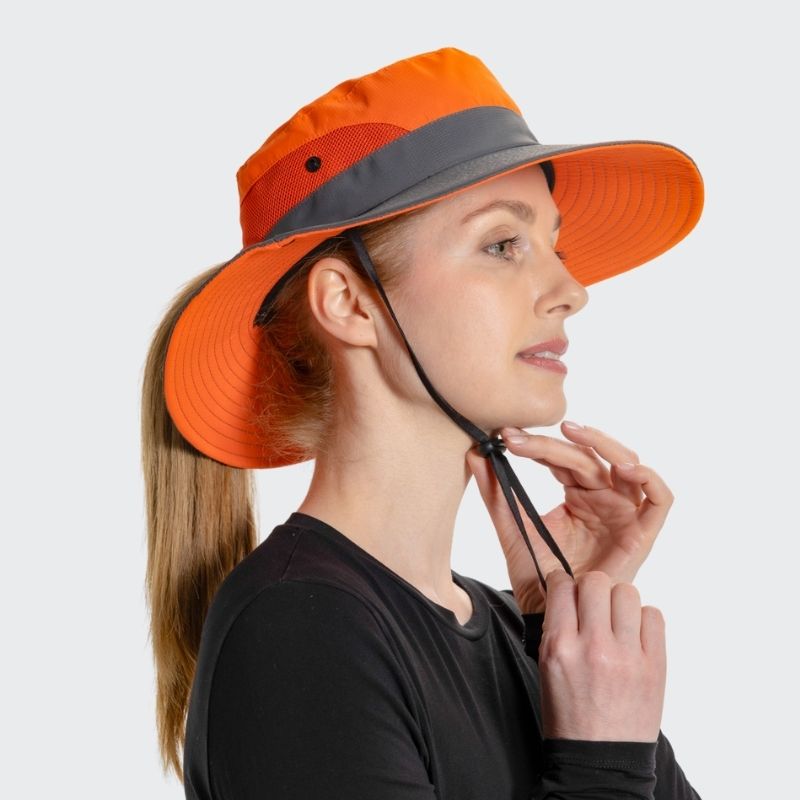 Chapeau de soleil avec protection UV