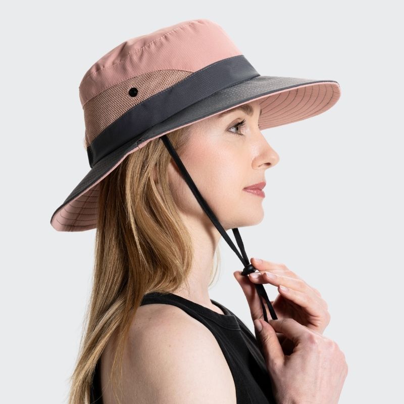 Chapeau de soleil avec protection UV