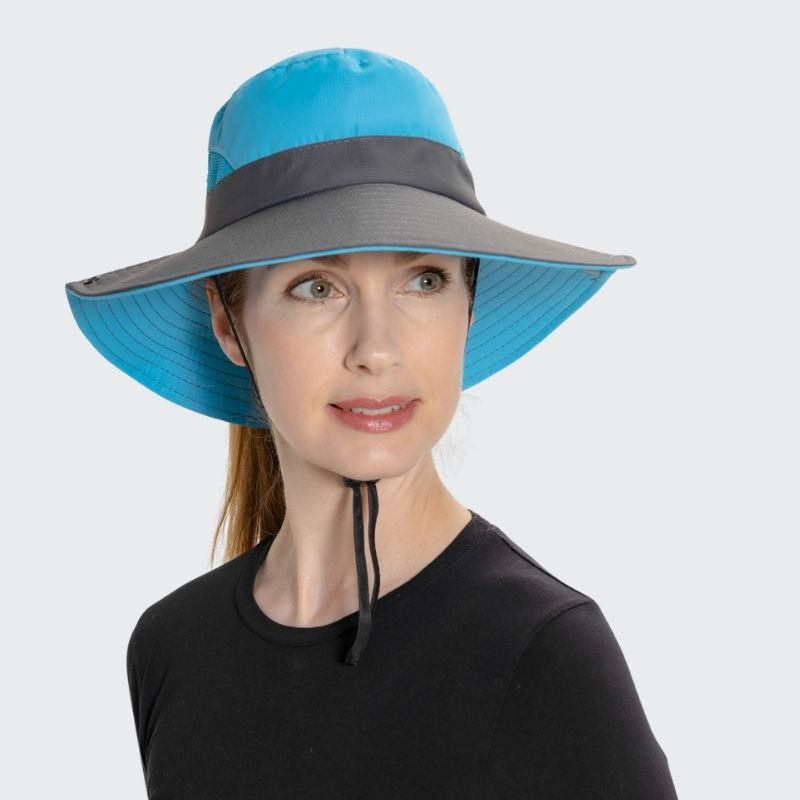 Chapeau de soleil avec protection UV