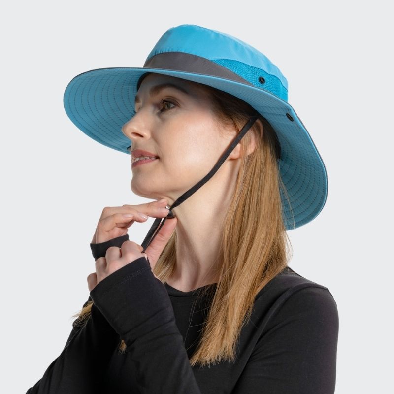 Chapeau de soleil avec protection UV