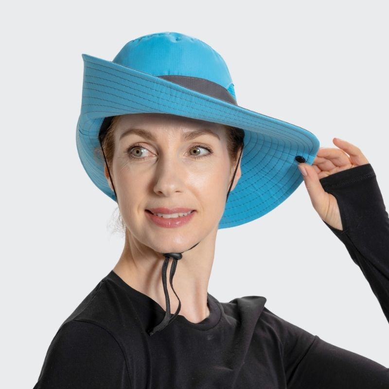 Chapeau de soleil avec protection UV