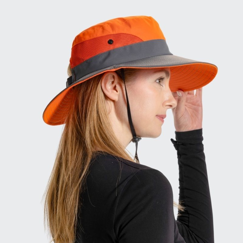 Chapeau de soleil avec protection UV